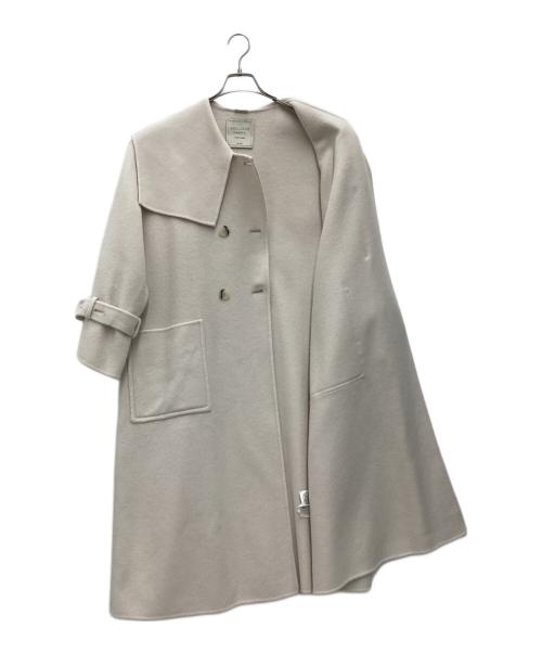 Snidel（スナイデル）Snidel (スナイデル) ビッグカラーリバーコート ベージュ サイズ:SIZE 0の古着・服飾アイテム