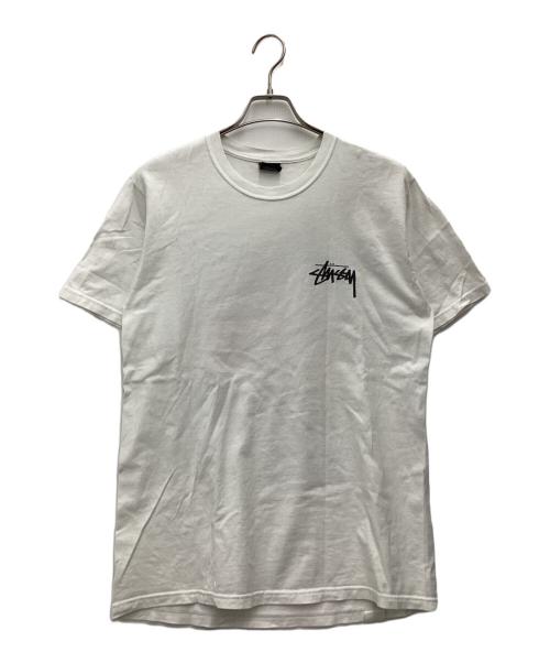 stussy（ステューシー）stussy (ステューシー) Reflection Tee 半袖カットソー ホワイト サイズ:SIZE Mの古着・服飾アイテム