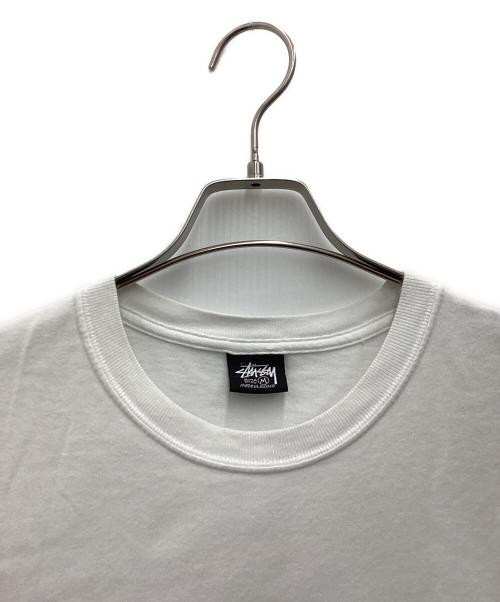 stussy（ステューシー）stussy (ステューシー) Reflection Tee 半袖カットソー ホワイト サイズ:SIZE Mの古着・服飾アイテム
