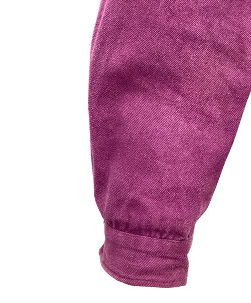 Manastash（マナスタッシュ）Manastash (マナスタッシュ) ワークジャケット パープル サイズ:SIZE Lの古着・服飾アイテム