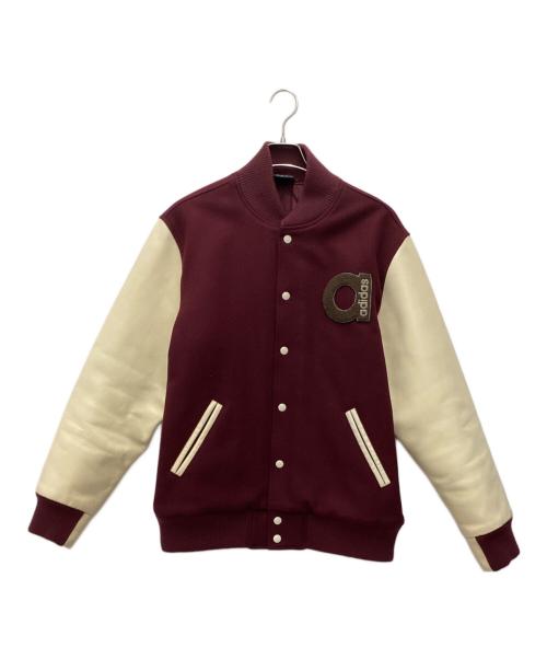 adidas（アディダス）adidas (アディダス) スタジャン ベージュ×ボルドー サイズ:SIZE Mの古着・服飾アイテム