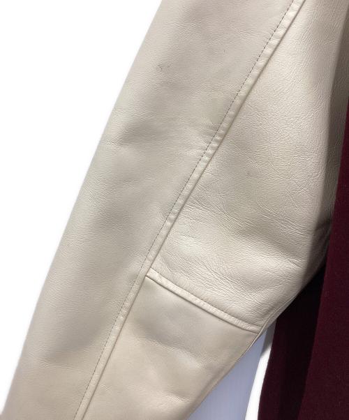 adidas（アディダス）adidas (アディダス) スタジャン ベージュ×ボルドー サイズ:SIZE Mの古着・服飾アイテム