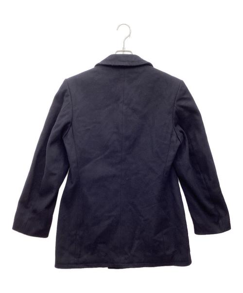 MILITARY（ミリタリー）MILITARY (ミリタリー) ダブルPコート ブラック サイズ:SIZE 不明の古着・服飾アイテム