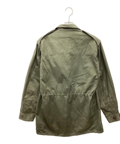 French Army（フランス軍）French Army (フランス軍) ミリタリーコート オリーブ サイズ:SIZE　FREEの古着・服飾アイテム