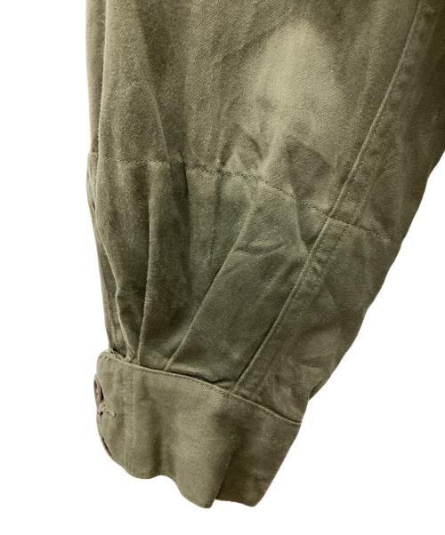 French Army（フランス軍）French Army (フランス軍) ミリタリーコート オリーブ サイズ:SIZE　FREEの古着・服飾アイテム