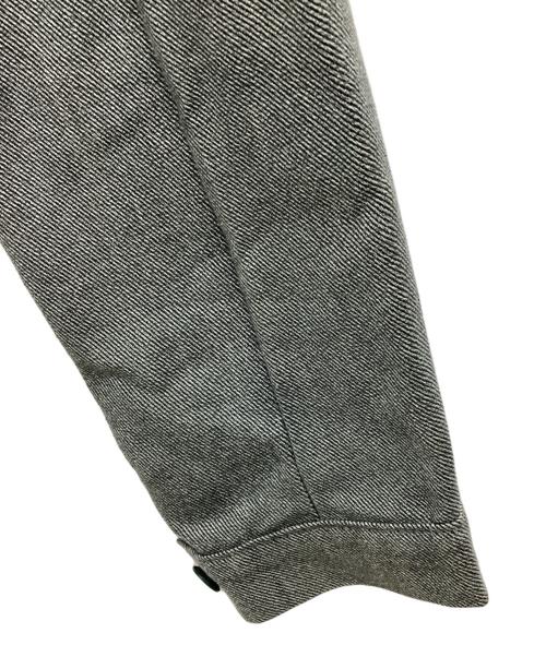 MILITARY（ミリタリー）MILITARY (ミリタリー) デニムジャケット グリーン×グレー サイズ:SIZE Lの古着・服飾アイテム