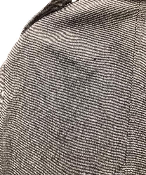 MILITARY（ミリタリー）MILITARY (ミリタリー) デニムジャケット グリーン×グレー サイズ:SIZE Lの古着・服飾アイテム