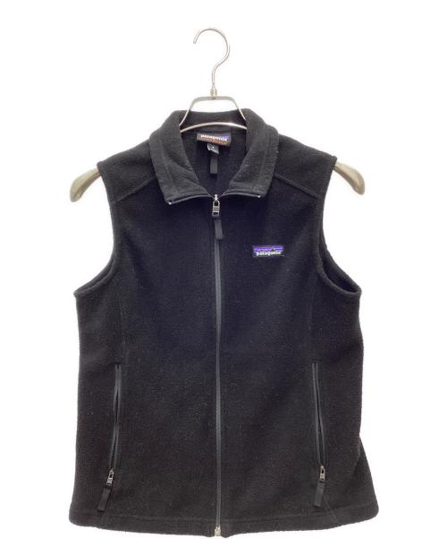 Patagonia（パタゴニア）Patagonia (パタゴニア) フリースベスト ブラック サイズ:SIZE Sの古着・服飾アイテム