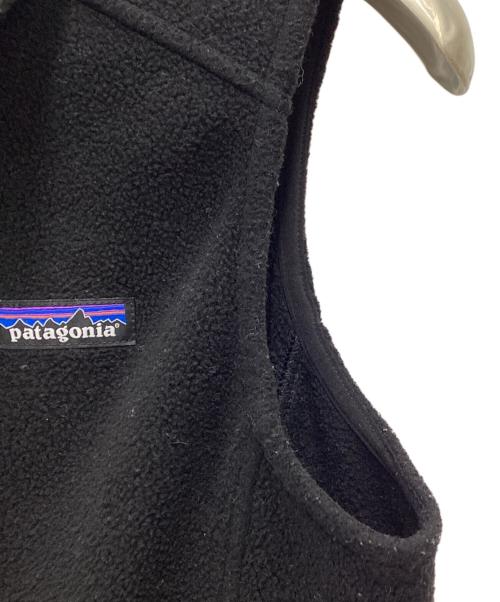 Patagonia（パタゴニア）Patagonia (パタゴニア) フリースベスト ブラック サイズ:SIZE Sの古着・服飾アイテム