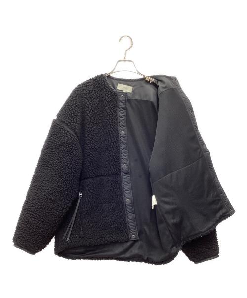 HYKE（ハイク）HYKE (ハイク) フリースジャケット ブラック サイズ:SIZE2の古着・服飾アイテム