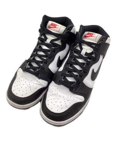 中古・古着通販】NIKE (ナイキ) WMNS DUNK HIGH ブラック×ホワイト