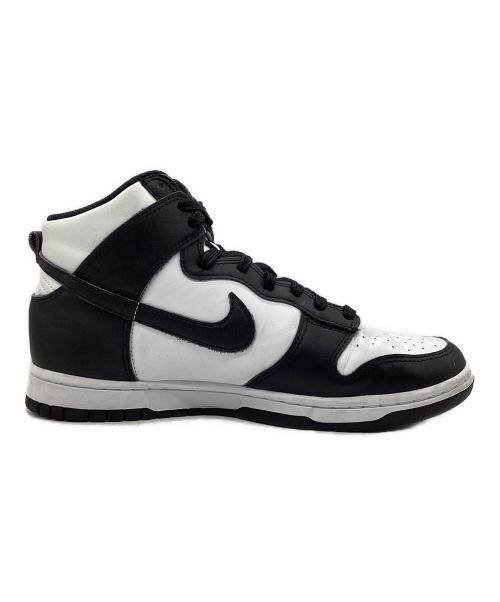NIKE（ナイキ）NIKE (ナイキ) WMNS DUNK HIGH ブラック×ホワイト サイズ:SIZE 27cmの古着・服飾アイテム