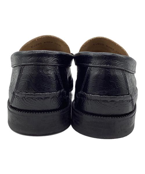 kenford（ケンフォード）kenford (ケンフォード) ペイズリーローファー ブラック サイズ:SIZE 25.5cmの古着・服飾アイテム