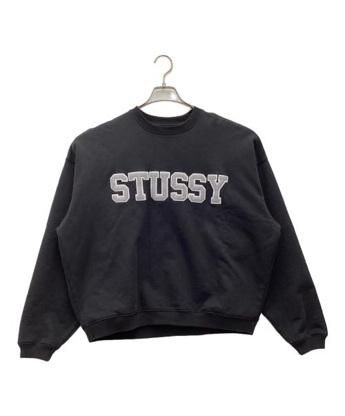 stussy（ステューシー）stussy (ステューシー) スウェット ブラック サイズ:SIZE Sの古着・服飾アイテム