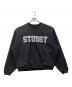 stussy（ステューシー）の古着「スウェット」｜ブラック