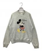 velva sheenベルバシーン）の古着「クルーネックスウェット USA製 90s」｜ライトグレー