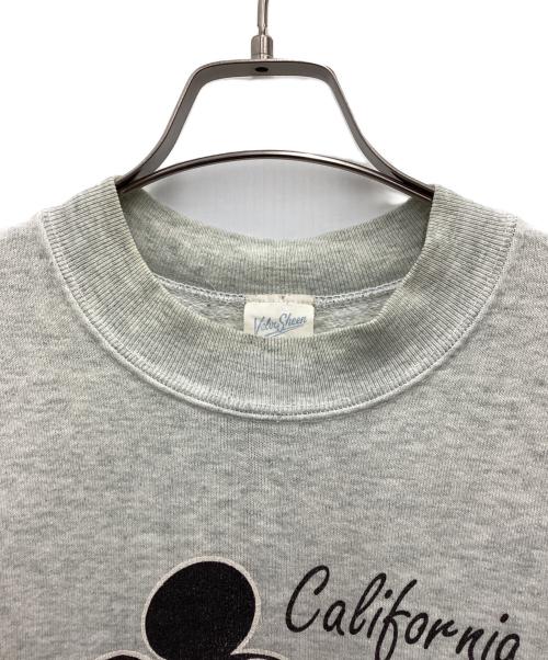 velva sheen（ベルバシーン）velva sheen (ベルバシーン) クルーネックスウェット USA製 90s ライトグレー サイズ:SIZE Mの古着・服飾アイテム