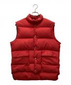 L.L.Beanエルエルビーン）の古着「ダウンベスト」｜レッド