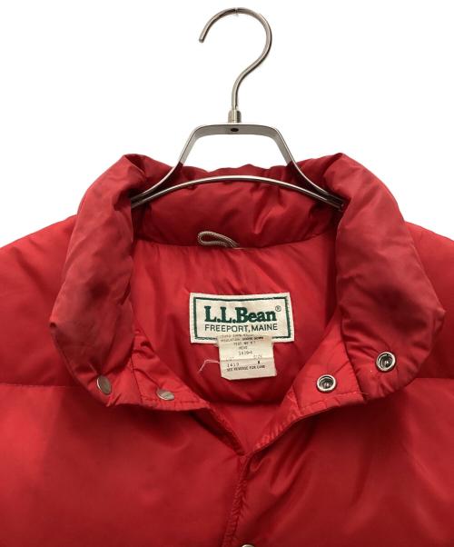L.L.Bean（エルエルビーン）L.L.Bean (エルエルビーン) ダウンベスト レッド サイズ:SIZE Mの古着・服飾アイテム