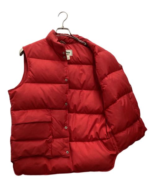 L.L.Bean（エルエルビーン）L.L.Bean (エルエルビーン) ダウンベスト レッド サイズ:SIZE Mの古着・服飾アイテム