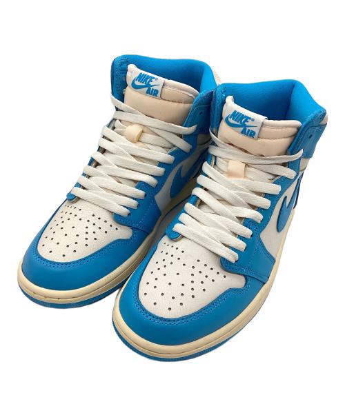 NIKE（ナイキ）NIKE (ナイキ) Air Jordan 1 Retro High OG UNC Reimagined スカイブルー×ホワイト サイズ:SIZE 25.5cmの古着・服飾アイテム