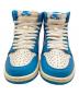 NIKE (ナイキ) Air Jordan 1 Retro High OG UNC Reimagined スカイブルー×ホワイト サイズ:SIZE 25.5cm：15000円