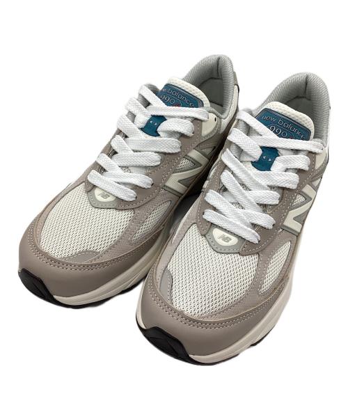 NEW BALANCE（ニューバランス）NEW BALANCE (ニューバランス) 990V6 グレー×ベージュ サイズ:SIZE 25cmの古着・服飾アイテム