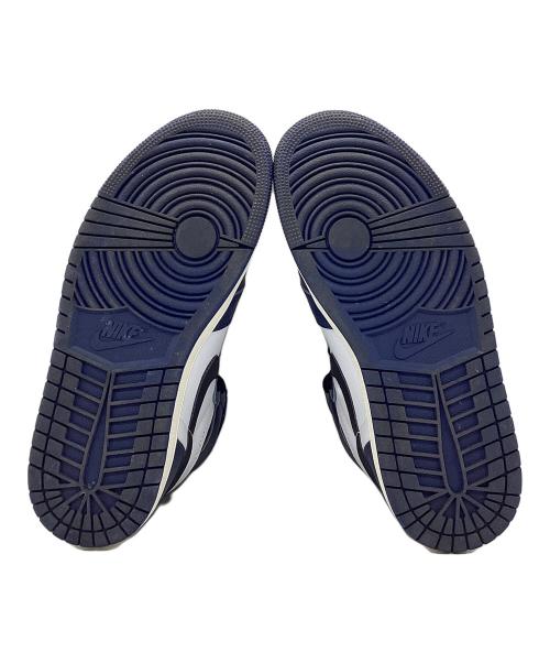 NIKE（ナイキ）NIKE (ナイキ) Air Jordan 1 Retro High OG ネイビー×ホワイト サイズ:SIZE 25.5cmの古着・服飾アイテム