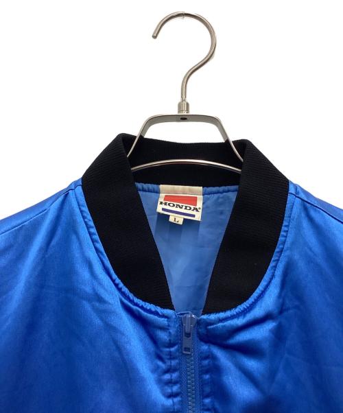 HONDA（ホンダ）HONDA (ホンダ) MA-1ジャケット 80s ブルー サイズ:SIZE Lの古着・服飾アイテム
