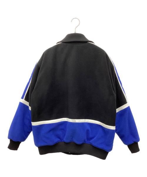 GYDA（ジェイダ）GYDA (ジェイダ) レーシングブルゾン スタジャン ブルー×ホワイト サイズ:SIZE　FREEの古着・服飾アイテム