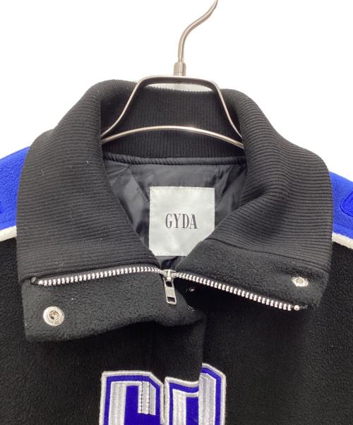 GYDA（ジェイダ）GYDA (ジェイダ) レーシングブルゾン スタジャン ブルー×ホワイト サイズ:SIZE　FREEの古着・服飾アイテム