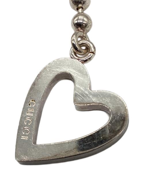 GUCCI（グッチ）GUCCI (グッチ) オープンハートボールチェーンネックレスの古着・服飾アイテム