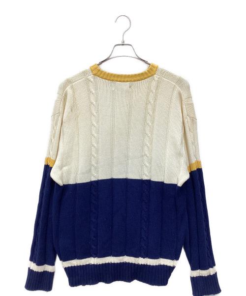 Eddie Bauer（エディーバウアー）Eddie Bauer (エディーバウアー) 厚手ニット ブラウン サイズ:SIZE Mの古着・服飾アイテム