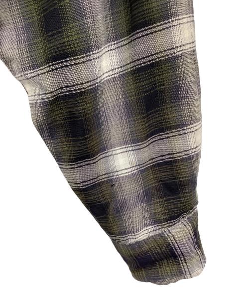 NORTHWEST TERRITORY（ノースウェストテリトリー）Northwest Territory (ノースウェストテリトリー) オンブレチェックシャツ 90s グレー×ホワイト サイズ:SIZE Lの古着・服飾アイテム