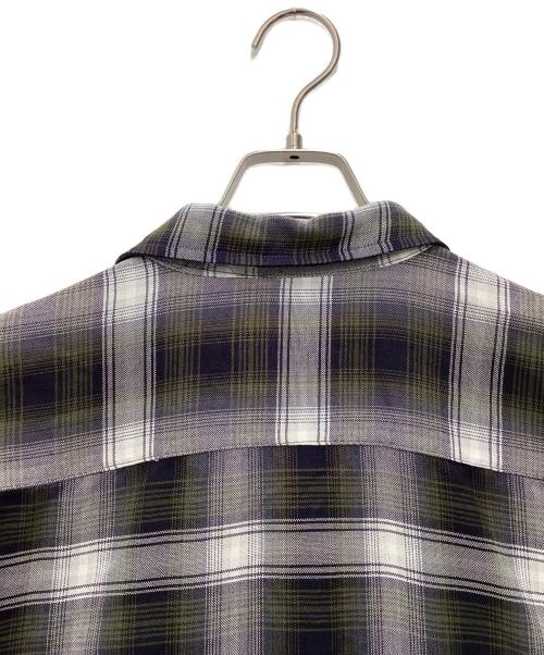 NORTHWEST TERRITORY（ノースウェストテリトリー）Northwest Territory (ノースウェストテリトリー) オンブレチェックシャツ 90s グレー×ホワイト サイズ:SIZE Lの古着・服飾アイテム