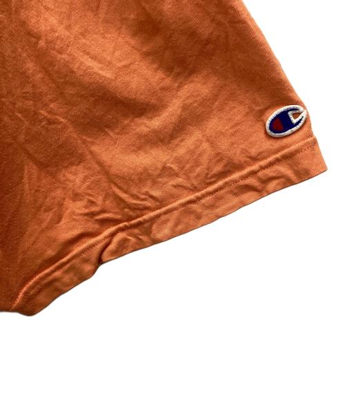 Champion（チャンピオン）Champion (チャンピオン) 半袖カットソー オレンジ サイズ:SIZE XXLの古着・服飾アイテム
