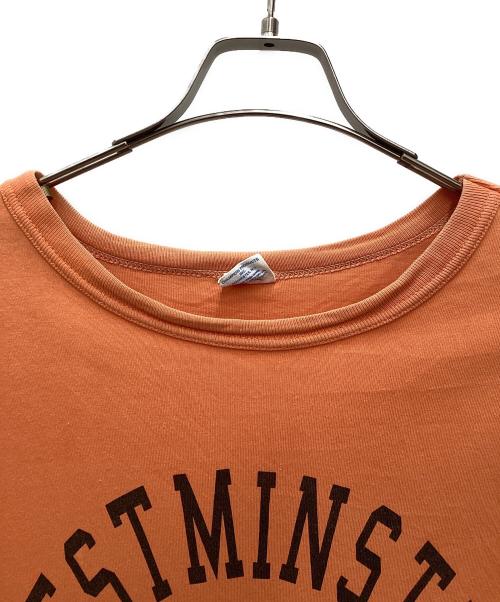 Champion（チャンピオン）Champion (チャンピオン) 半袖カットソー オレンジ サイズ:SIZE XXLの古着・服飾アイテム