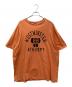 Champion（チャンピオン）の古着「半袖カットソー」｜オレンジ