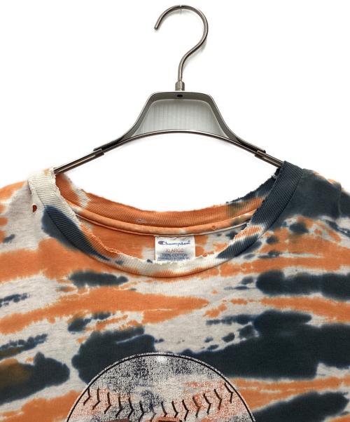 Champion（チャンピオン）Champion (チャンピオン) 半袖カットソー マルチカラー サイズ:SIZE XLの古着・服飾アイテム