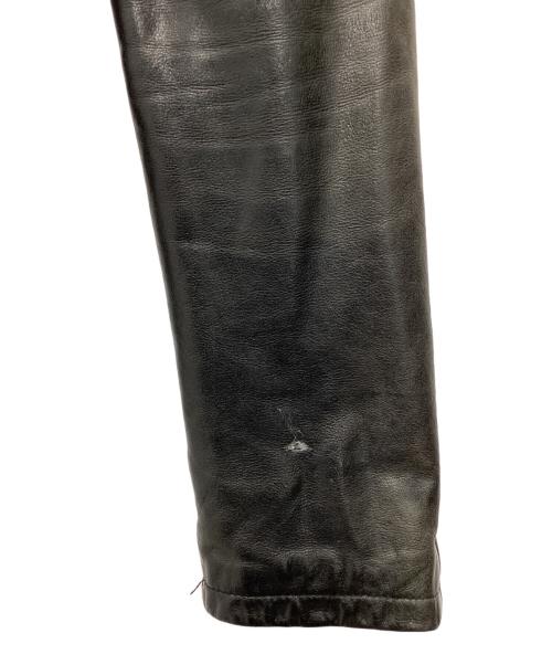 STUDIOUS（ステュディオス）STUDIOUS (ステュディオス) Shama (シャマ) シングルレザージャケット ブラック サイズ:SIZE 40の古着・服飾アイテム