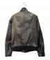 STUDIOUS (ステュディオス) Shama (シャマ) シングルレザージャケット ブラック サイズ:SIZE 40：10000円