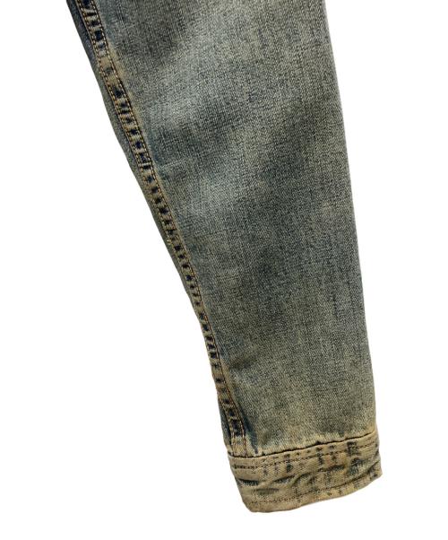 LEVI'S（リーバイス）LEVI'S (リーバイス) ショートホーン デニムジャケット 推定90～00s 香港製 復刻TALON ブルー サイズ:SIZE Lの古着・服飾アイテム