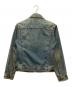 LEVI'S (リーバイス) ショートホーン デニムジャケット 推定90～00s 香港製 復刻TALON ブルー サイズ:SIZE L：8000円