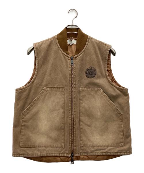 UNIVERSAL STYLE WEAR（ユニバーサルスタイルウエア）UNIVERSAL STYLE WEAR (ユニバーサルスタイルウエア) ジレ ブラウン サイズ:SIZE Lの古着・服飾アイテム