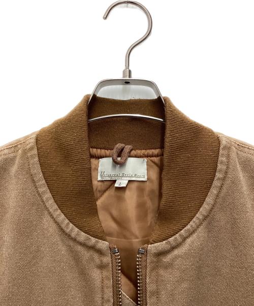 UNIVERSAL STYLE WEAR（ユニバーサルスタイルウエア）UNIVERSAL STYLE WEAR (ユニバーサルスタイルウエア) ジレ ブラウン サイズ:SIZE Lの古着・服飾アイテム