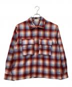 UNIVERSAL STYLE WEARユニバーサルスタイルウエア）の古着「チェックシャツ」｜レッド