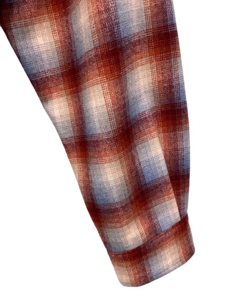 UNIVERSAL STYLE WEAR（ユニバーサルスタイルウエア）UNIVERSAL STYLE WEAR (ユニバーサルスタイルウエア) チェックシャツ レッド サイズ:SIZE Lの古着・服飾アイテム