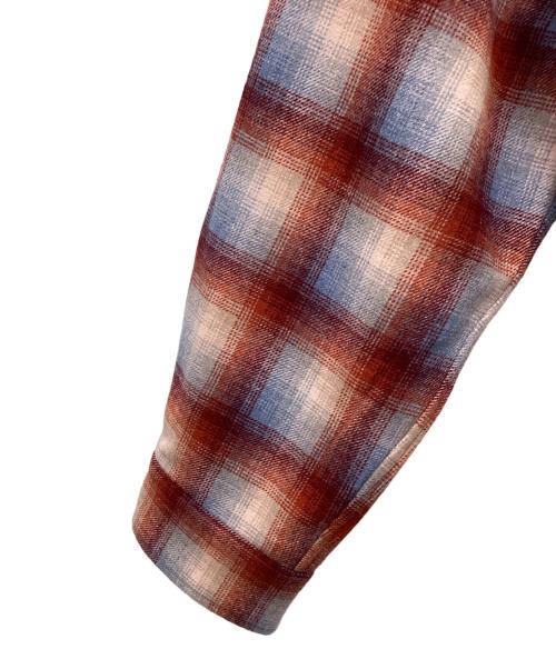 UNIVERSAL STYLE WEAR（ユニバーサルスタイルウエア）UNIVERSAL STYLE WEAR (ユニバーサルスタイルウエア) チェックシャツ レッド サイズ:SIZE Lの古着・服飾アイテム