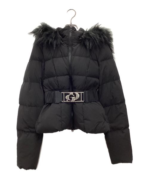 GYDA（ジェイダ）GYDA (ジェイダ) GDベルト付きショートダウンコート ブラック サイズ:SIZE Freeの古着・服飾アイテム