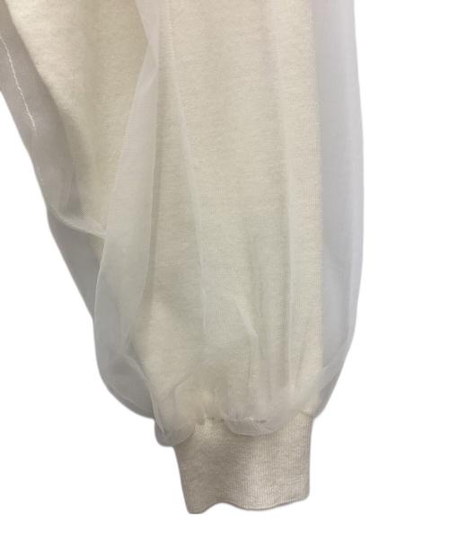 Loungedress（ラウンジドレス）Loungedress (ラウンジドレス) チュールニット ベージュ サイズ:SIZE Freeの古着・服飾アイテム